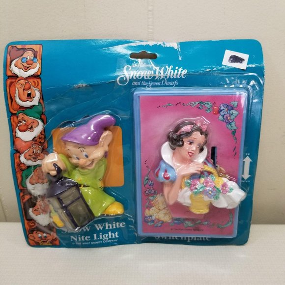 Disney Snow White Switchplate Dopey Nite Light